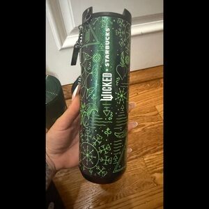 Starbucks Wicked limited edition glow in the dark Green Tumbler NWT!